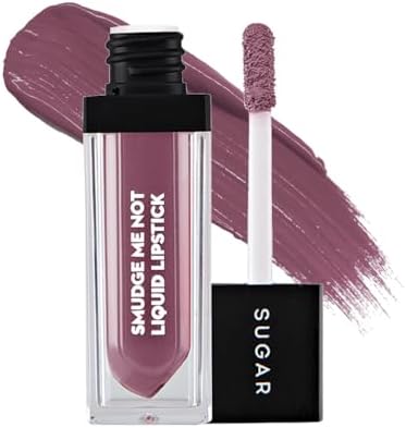 SUGAR Smudge Me Not Liquid Lipstick - 11 Greige Rage (Greige Rose) Intensely Pigmented Liquid Matte Finish, Longwearing Formula, Smudgeproof