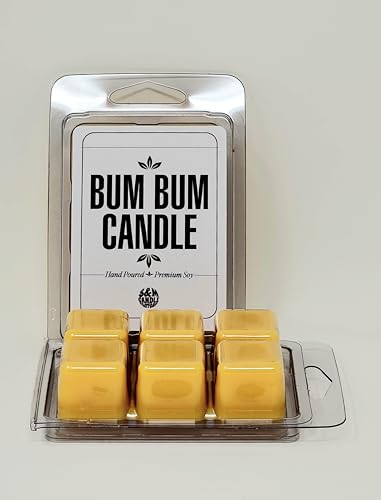 Bum Bum Scented Candle Melts ~ All Natural Premium Soy Wax ~ High Fragrance Concentration ~ 1 Package ~ S&M Candle Factory