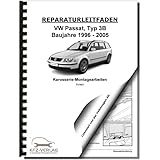  VW Passat 5 Typ 3B 1996-2005 Karosserie Montagearbeiten Innen Reparaturanleitung