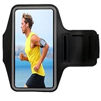 Sportarmband Handy, Armbander Armtasche, Sportarmband Handytasche, Schweißfest Running Armband für iPhone, Huawei, Xiaomi, LG, Samsung Galaxy Smartphone, bis zu 6,5\