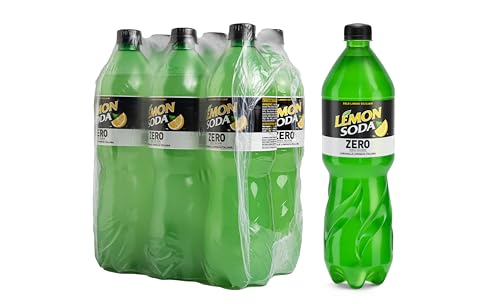 Lemonsoda Zero | Bevanda Gassata Al Limone Senza Zuccheri, 6 Bottiglie Da 125 Cl Pet, L'Originale Limonata Italiana Con Succo Di Limoni Siciliani, Sen