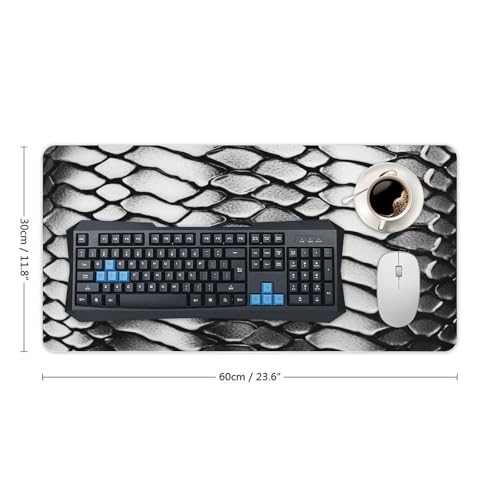 Protector para Escritorio Snake Skin Negro y Blanco miniatura 2
