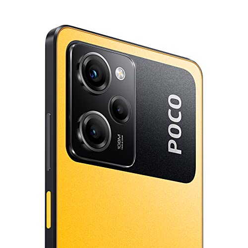 Xiaomi POCO X5 Pro 5G Smartphone 6+128 GB med hörlurar, gul