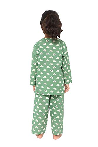 Image of Cotton Night Suit for Boys & Girls | Kids Pajama Set | Baby Girls Top-Pant Set | Kids Dress
