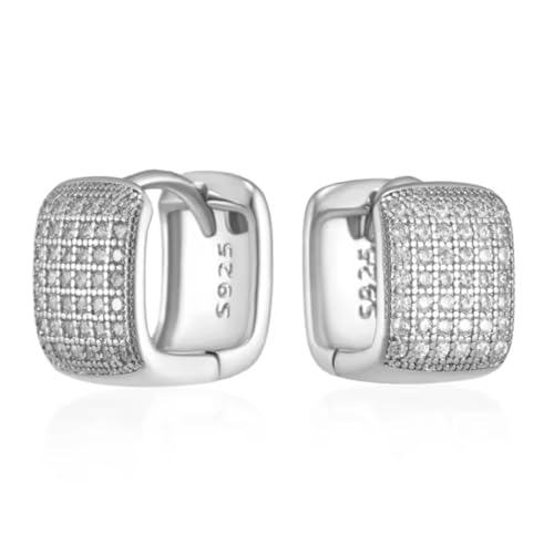 Boucles d'oreilles zircon sans perçage : le confort du clip effet diamant