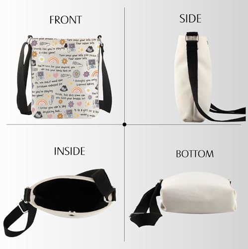 JNIAP Sonographer Gift Ultrasound Technologist Crossbody Bag Baby Ultrasound Gift2