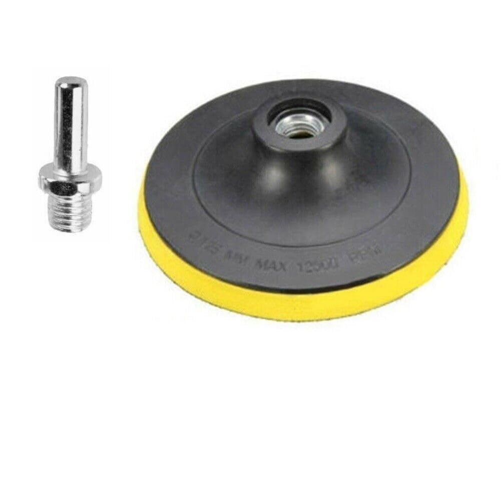 Lehuy2536gh Spare Part 125mm for Sander Backing Plate Polisher Sanding Disc Holder Pad and Loop