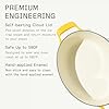 Made In Cookware - Oval Dutch Oven 7.5 Quart - Marigold Yellow - Enameled Cast Iron - Exceptional Heat Retention & Durability - Professional Cookware - Crafted In France - Induction Compatible #1