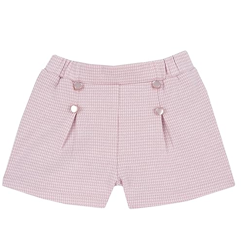 Short pour bébé Chicco rose antique carreaux vêtement été