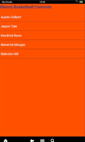 Illinois Basketball News (Kindle Tablet Edition)