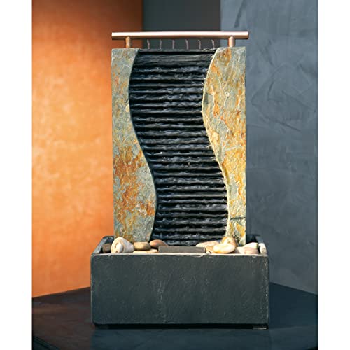 Wasserwand Seliger Schieferbrunnen Guan