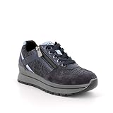IGI&Co Damen Schuhe 8676144 Sneakers mit Schnürung und Reißverschluss, blau, 38 EU