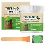 Kertaym Baumwachs Wundverschluss Baumwundverschluß Baumpflaster, Wundverschluss für Bäume Baumharz Wundverschluss - Schützt Obstbäume Ziergehölze vor Keimen Pilzen (A)