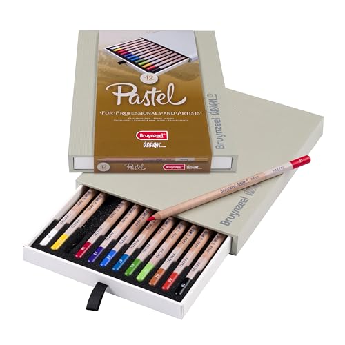 Crayons pastel BRUYNZEEL Design : la précision des détails pour réussir vos esquisses d'art