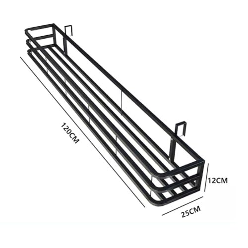 Maceta para balcones con ganchos anchos y soporte para plantas 3