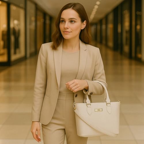 Bolsa Feminina Lorena + Alça Removível Com Regulagem Willibags.(Gelo)