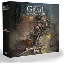Tainted Grail Kings of Ruin Wyrd Encounters Board Game Expansion - Enhance Your Immersion with Plastic Guardian Models! Ages 14+, 1-4 Players, 2-3 Hour Playtime, Made by Awaken Realms