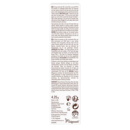 Hawaiian Tropic Mineral Protection Sunscreen Powder SPF 30 UVA plus UVB Protection, Make Up Compatible, Zinc Oxide Filters - Image 3