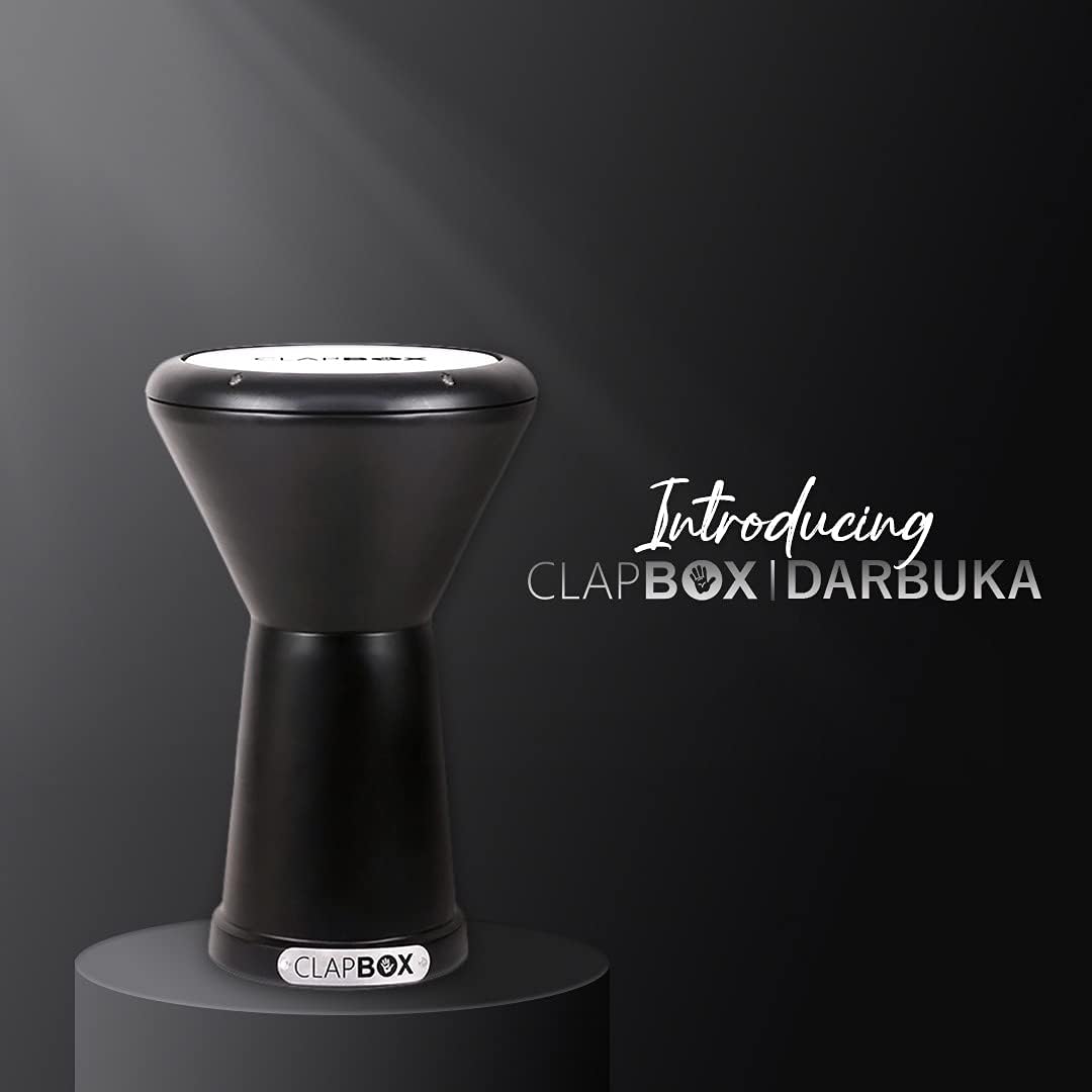 Clapbox Darbuka- Aluminium (9 Inches, Black) Full Size — Amazon image 8