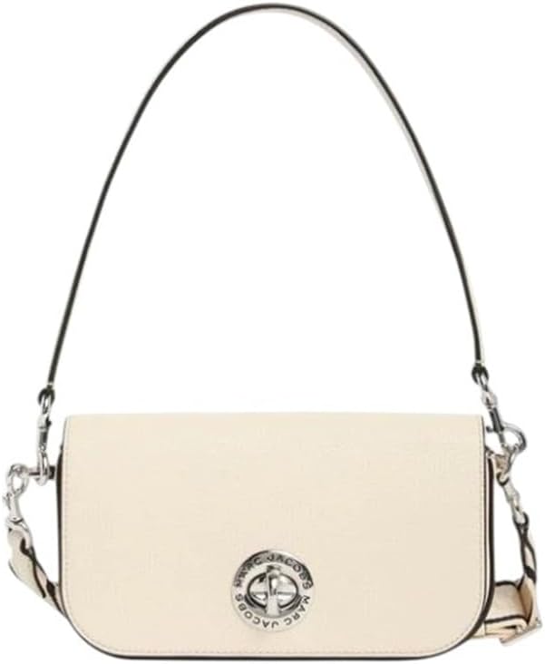 Marc Jacobs Signet Turnlock Small Shoulder Bag with Crossbody Strap