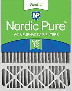 Nordic Pure 20x25x5HM13-1 20x25x5, MERV 13, Honeywell Replacement Air Filter, Box of 1, 5-Inch