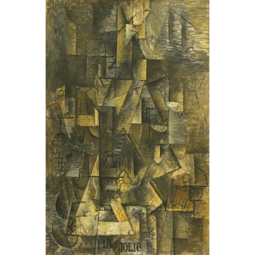 Toile enroulée haut de gamme ARTICULOZY ma_jolie 76 x 101 cm aux finitions artistiques