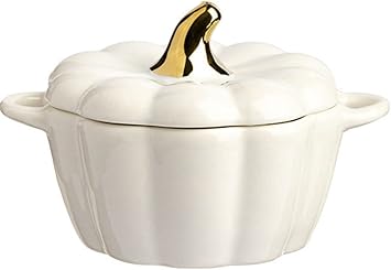 Pumpkin Pot Oven Pot Cute Cocotte Kitchen Interior Home Store White