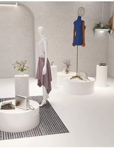 Présentoir rond pour mannequin stable | Élimine les chutes de socle de vitrine