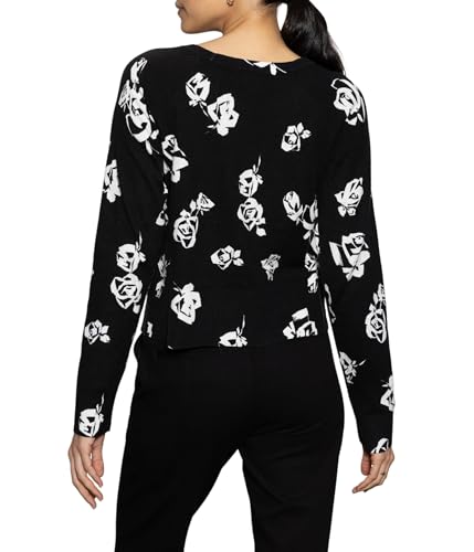 Sanctuary All Day Long Sweater for Women - Cotton-Nylon Blend Construction - Crew Neckline - Straight Hem2