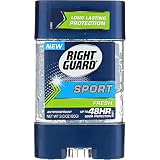 Right Guard Sport 3D Odor Defense, Anti-Perspirant Deodorant Clear Gel, Fresh 3 oz (Pack of 2)