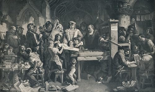 Impression Tableaux Graffiti Art Mural Caxton Daniel Maclise toile 60x90