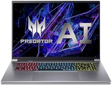 Predator Triton Neo 16 Gaming Creator Laptop | 16" WQXGA 240Hz Calman Verified | AI-Powered | Intel Core Ultra 7 Processor 155H | NVIDIA GeForce RTX 4060 | 16GB LPDDR5X | 1TB SSD | PTN16-51-71DY
