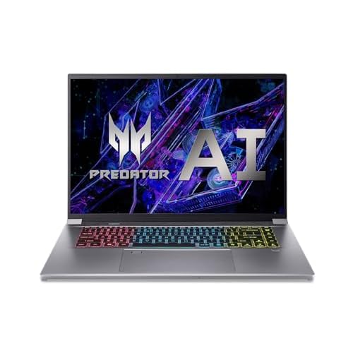 Acer Predator Triton Neo 16 Gaming Creator Laptop | 16″ WQXGA+ 165Hz Calman Verified | AI-Powered | Intel Core Ultra 9 processor 185H | NVIDIA GeForce RTX 4070 | 32GB LPDDR5X | 1TB SSD | PTN16-51-932N