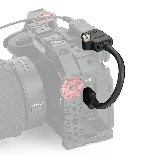 TILTA HDMI Male to HDMI Female Cable (17cm) Compatible with GH5,S1H,Z CAM,A7S3,/BGH1/Sony FX3/Sony a1/Panasonic GH6 TCB-HDM-HDF-17