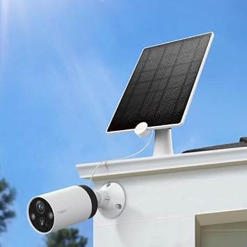 TP-Link Tapo Solar Panel, Yüksek Verimli Güneş Pilleri ile Uzun Ömürlü Şarj Gücü, IP65 Hava Koşullarına Dayanıklı, 360° Ayarlanabilir Açı, Pil Kameralarıyla Uyumlu (Tapo A200)
