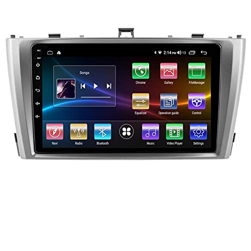 Android 12 Carplay For Toyota Avensis T27 2009-2015 Car Stereo GPS Navi Sat Radio 9 inch Head Unit in dash BT WiFi 32GB Steering Wheel Control