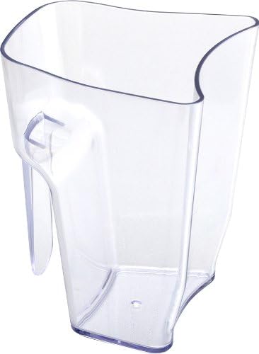 Clear BPA-free plastic juice and pulp containers