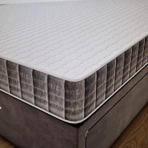 Image of Bonnell Hybrid Brick Spring Roll Mattress 9 Inch – Firm Orthopaedic Comfort, CoolTouch Quilted Top, Roll-Packed for Easy Setup and Long-Lasting Support (6FT Super King)