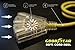 Goodyear Extension Cord Reel Retractable 16AWG x 50' Foot 3C/SJTOW Commercial Cable LED Triple Tap Connector Power 10A 125VAC 938W