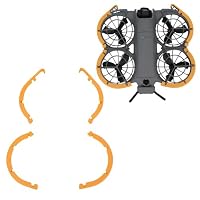 SMZhomeone Kit De Protección De Hélice Para DJI NEO2 – Anillos Anticolisión De PC, Cobertura Completa, Fácil Instalación, En Colores Naranja, Gris O Negro, Accesorios De Seguridad Para Drones