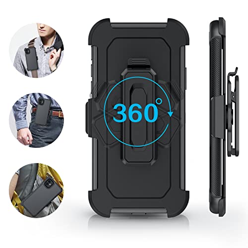Coque iPhone 11 robuste antichoc 3 couches avec béquille VENINGO - 5