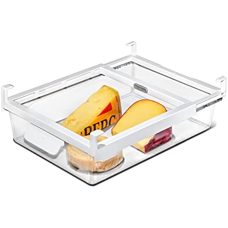 OXO Good Grips Fridge Undershelf Drawer 14 in - for Deli Meat, Cheese, Produce and More