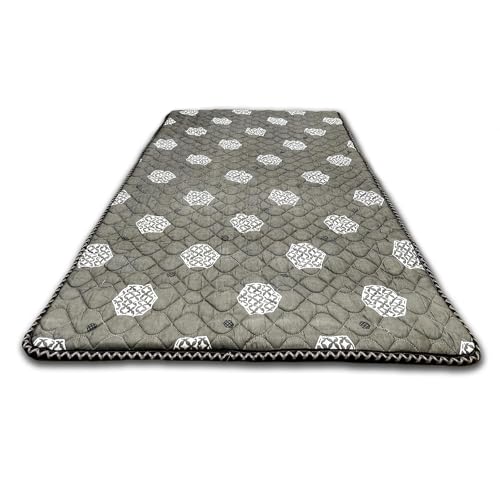 Image of SPINERGY Mattress Cotton Mattress 1 Inch Single Size Comfort Mattress Travel Lite Guest Bed /Floor Mat (4X6 ft or 72X48X1 Inches)