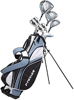 Precise NX460 Ladies Womens Complete Golf Clubs Set Includes Driver, Fairway, Hybrid, 4
