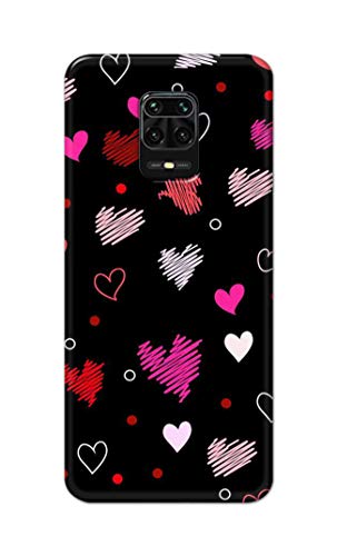 Image of PRINTFIDAA Vibrations of Love Hard Back Cover for Redmi Note 9 Pro /Note 9 Pro Max /Redmi Note 10 Lite Back Cover -(P6) KAT1009