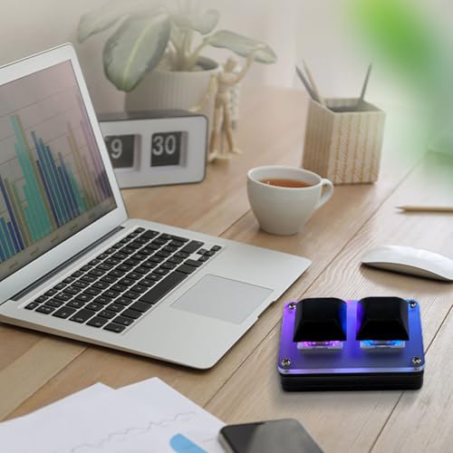 Wtyk i Odtwarzanie Klucz Klucz Kopiuj Wklej Klucz Mechaniczny USB Wired RGB z Podświetleniem RGB, 2 Klucze OSU Hot Swap Keyboard, Klawisze Akrylowe