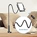 Kefotic Gooseneck Tablet Holder for Kindle Reading in Bed with Page Turner Remote, Hands Free Desk Bedside Lazy Arm Stand for Kindle Accessories, Gifts for Readers