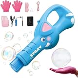 Macchina per bolle di fumo - Soffiatore elettrico ricaricabile per bolle | Creatore di di fumo di musica leggera a colori Dispositivo di intrattenimento per feste Creatore di di mag
