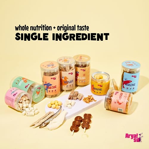 image for Arya Sit! Freeze-Dried Cat Grass with Chicken Bites – Natural Hairba