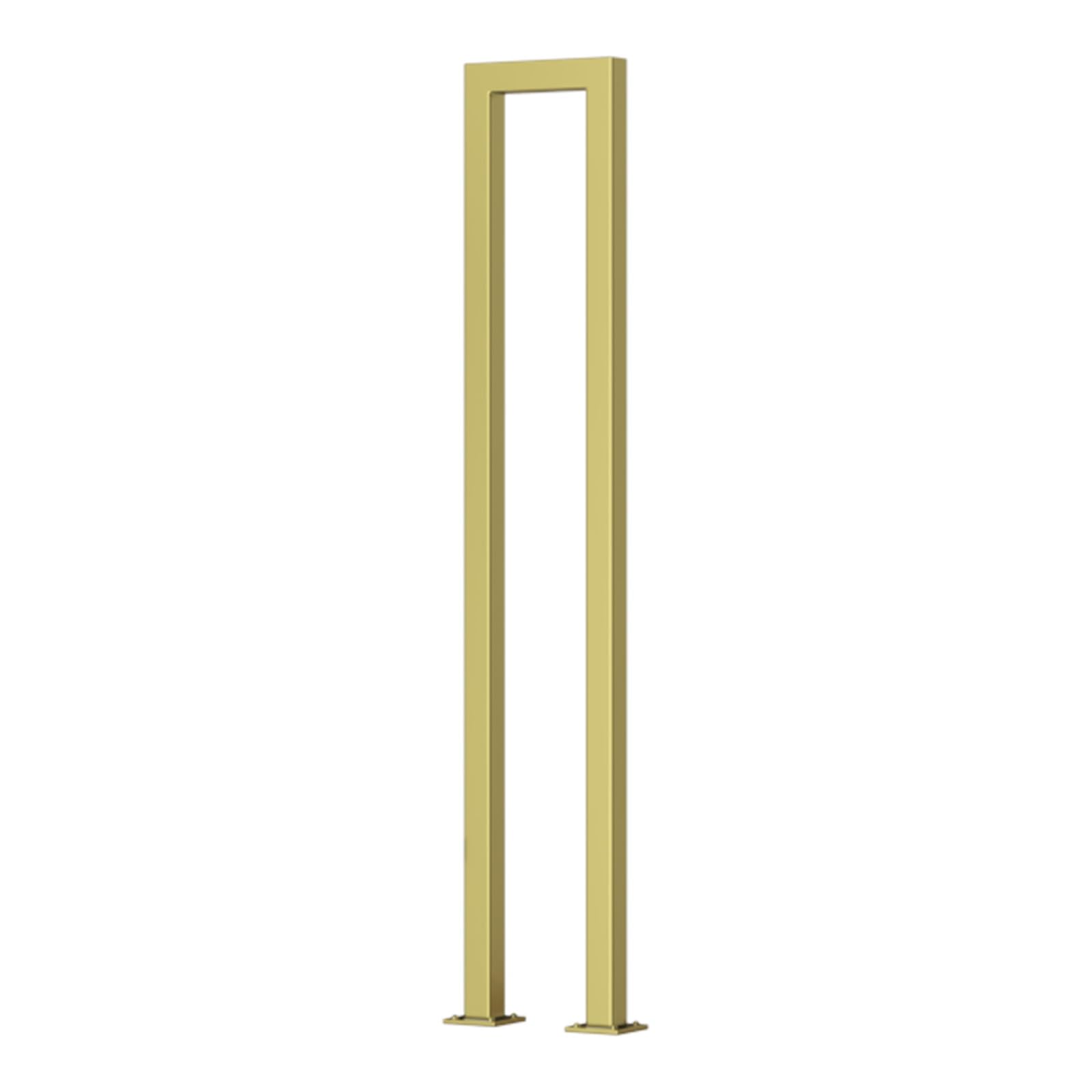 Balustres carrés en fer 60 cm pour escalier et garde-corps intérieur avec vis de montage
